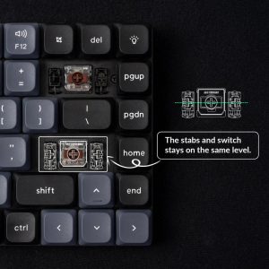 Купить Keychron K3 Pro, 84 клавиши, RGB-подсветка, Gateron Brown Switch-4.jpg